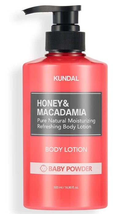KUNDAL - HONEY & MACADAMIA PURE BODY LOTION 500ML - 7 Parfums