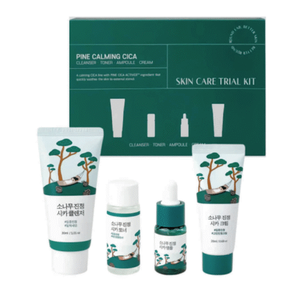 ROUND LAB - Pine Calming Cica Trial Kit - 4 produits