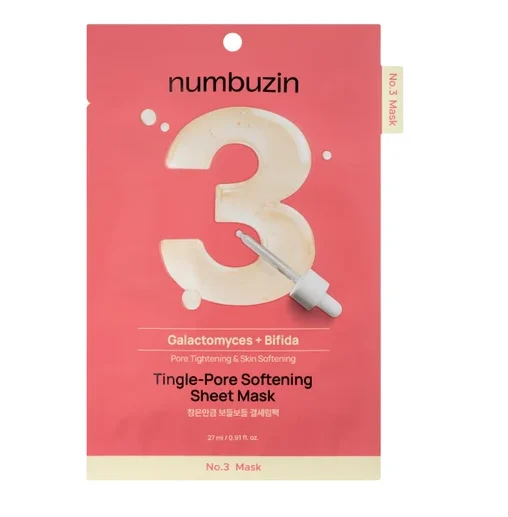 SEA_DEL_JULY_grande Numbuzin - NO.3 Tingle-pore Softening Sheet Mask - 27 ml – Image 1
