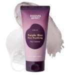 EQQUALBERRY - Purple Rice Pore Purifying Pack Cleanser - masque et gel nettoyant - 130 g
