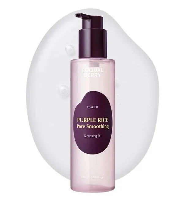 eqqual-berry-purple-rice-pore-smoothing-huile-nettoyante-200ml
