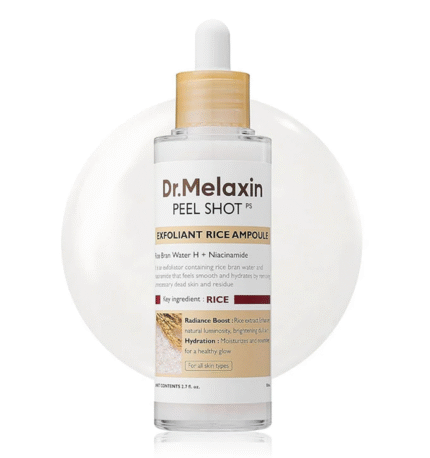 Dr.Melaxin - Peel Shot Exfoliating White Rice Ampoule - 80ml