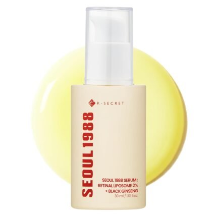 K-SECRET- SEOUL 1988 - Serum : Retinal Liposome 2% + Black Ginseng - 30ml