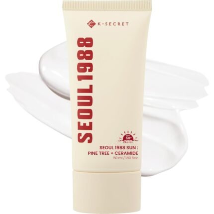 K-SECRET- SEOUL 1988 - Sun : Pine Tree + Ceramide - Crème Solaire - 50ml