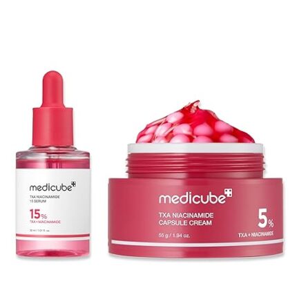 Medicube - TXA Glow & Care Duo - Sérum et crème visage - Exclusive Kit