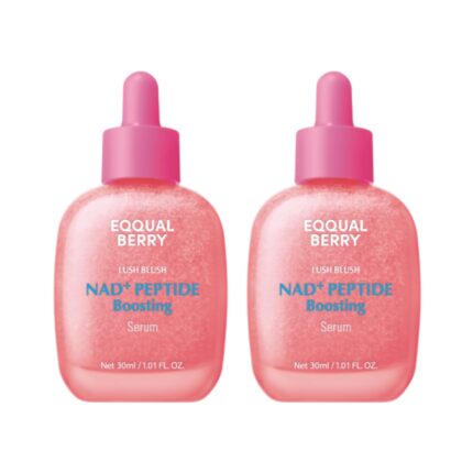 EQQUALBERRY -NAD+ Peptide Boosting Serum Pack of 2 - Sérum visage - Exclusive Kit