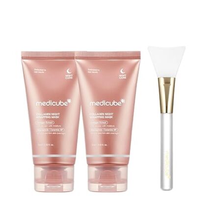 Medicube - Collagen Wrapping Mask Twin Pack - Masque visage - Exclusive Kit
