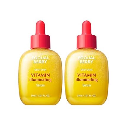 EQQUALBERRY - Vitamin Illuminating Serum Pack of 2- Sérum visage - Exclusive Kit