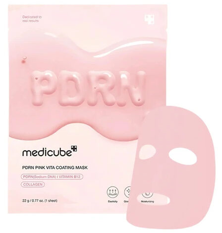 Medicube - PDRN Pink Vita Coating Mask- Masque hydratant - 22g