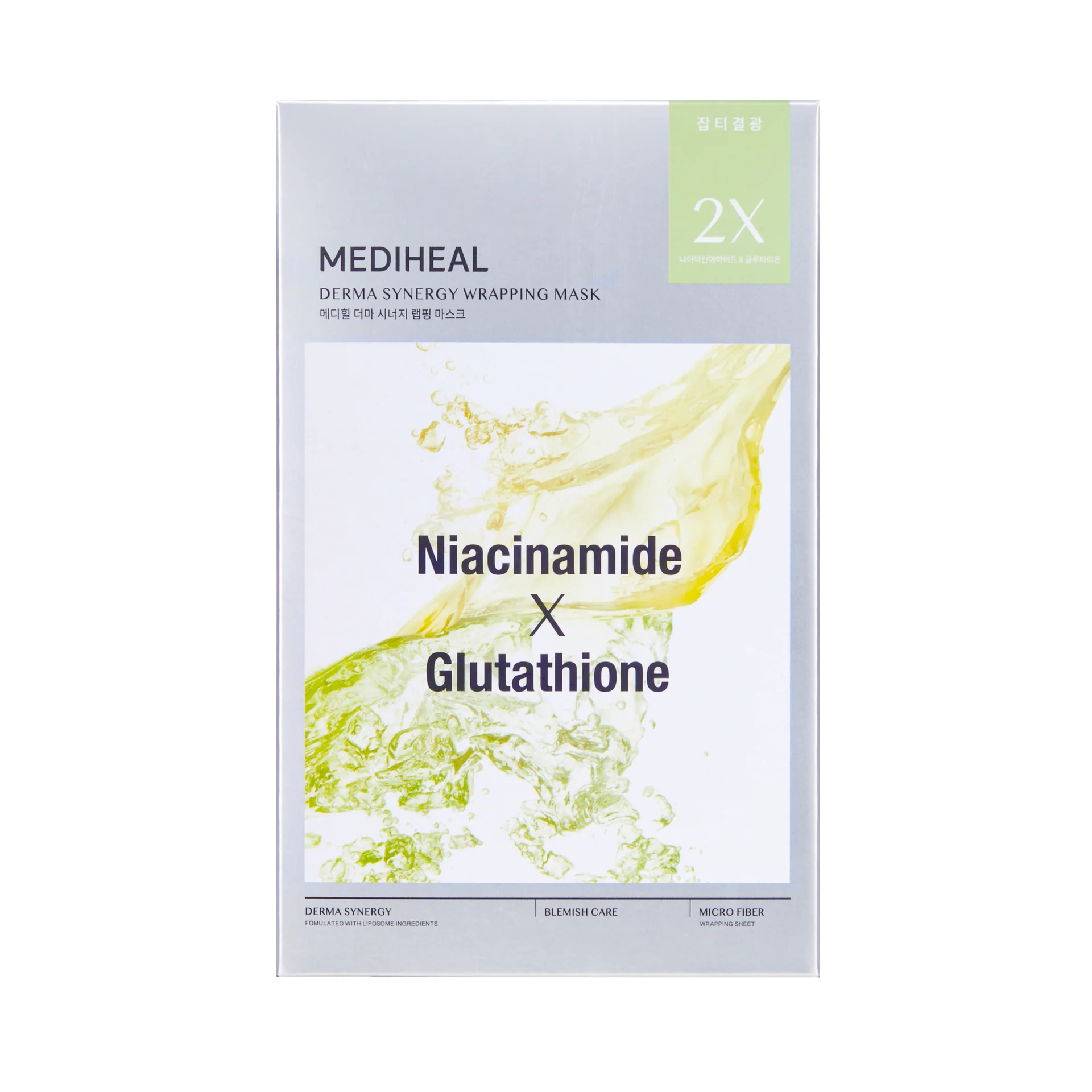 MEDIHEAL - DERMA SYNERGY WRAPPING MASK BLEMISH 1 EA – 25ml