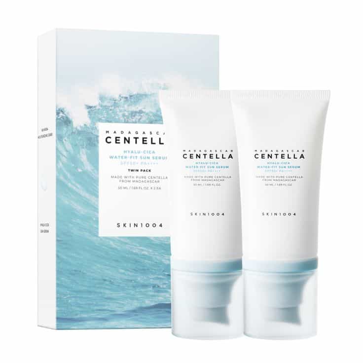 SKIN1004 - Madagascar Centella Hyalu-Cica Water-Fit Sun Serum Twin pack - Kits de marques officielles