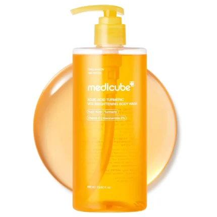 Medicube Kojic Acid & Turmeric Skin Brightening Body Wash - Gel douche - 400ml
