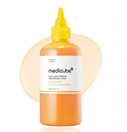 Medicube Kojic Acid Turmeric Resurfacing Toner - Tonique éclaircissant - 250ml