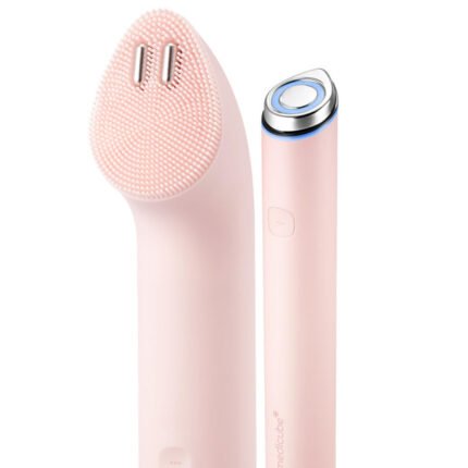 Medicube - Mini Booster Pro Plus Cleansing Device Set 2-in-1 - Brosse nettoyante pour visage édition rose