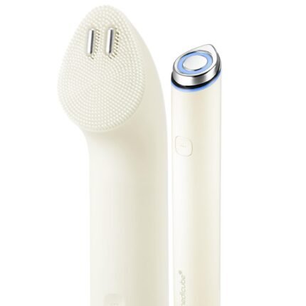 Medicube - Mini Booster Pro Plus Cleansing Device Set 2-in-1 - Brosse nettoyante pour visage édition beige