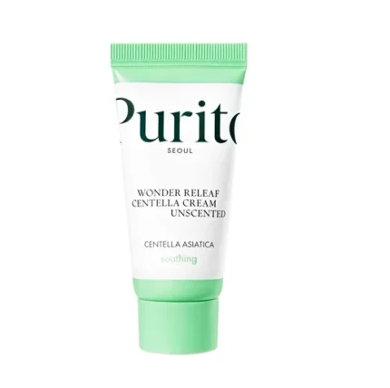 Purito SEOUL - Wonder Releaf Centella Cream Unscented Mini – Crème Visage - 15ml