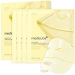 Medicube – Kojic Acid Turmeric Brightening Gel Mask – Masque gel – 4 pieces