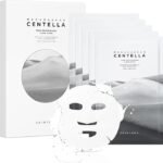 SKIN1004 – Madagascar Centella Tone Brightening Glow Mask – Masque en feuille - 5 pièces