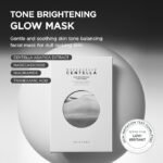SKIN1004 – Madagascar Centella Tone Brightening Glow Mask – Masque en feuille - 5 pièces – Image 4