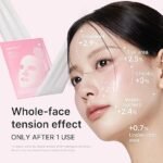 Medicube – PDRN PINK TENSION UP Mascarilla – Masque Visage – 4 pièces – Image 3