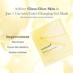 Medicube – Kojic Acid Turmeric Brightening Gel Mask – Masque gel – 4 pieces – Image 3