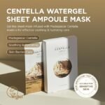SKIN1004 – Madagascar Centella Watergel Sheet Ampoule Mask – Masque en feuille - 5 pièces – Image 2