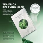 SKIN1004 – Madagascar Centella Tea-Trica Relaxing Mask – Masque en feuille - 5 pièces – Image 3