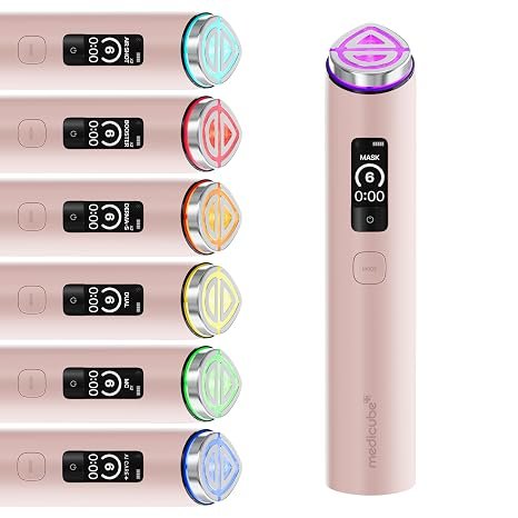 71T7r51NuAL._SX466_ Medicube - AGE-R Booster Pro X2 Pink Edition - Appareil anti-âge multifonction 7 en 1 – Image 1