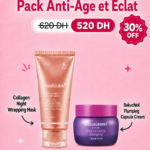 Pack Anti-âge et Eclat - Collagen Night Wrapping Mask + Bakuchiol Plumping Capsule Cream - Exclusive Kit