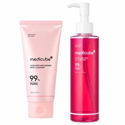 Medicube – PDRN Double Cleanse Duo – Nettoyant visage – Exclusive Kit