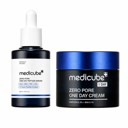 Medicube – Zero Pore Duo – Sérum et crème visage  – Exclusive Kit