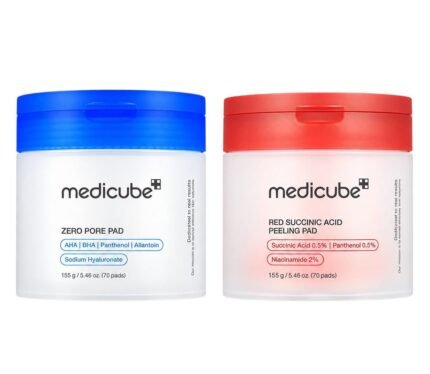 Medicube – Pore & Blemish Duo – Disques exfoliants – Exclusive Kit