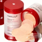 Medicube – Red Acne Care Duo  – Sérum et disques exfoliants – Exclusive Kit – Image 4