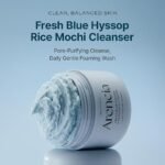 Arencia - Fresh Blue Hyssop Rice Mochi Cleanser - Crème nettoyante – 120 g – Image 2