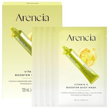 Arencia - Vitamin C Booster Sheet Mask - Masque en feuille – 5 pièces
