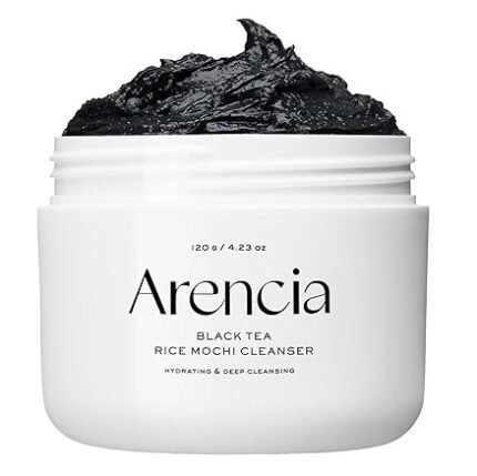 Arencia - Black Tea Rice Mochi Cleanser - Crème nettoyante – 120 g