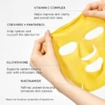Arencia - Vitamin C Booster Sheet Mask - Masque en feuille – 5 pièces – Image 5