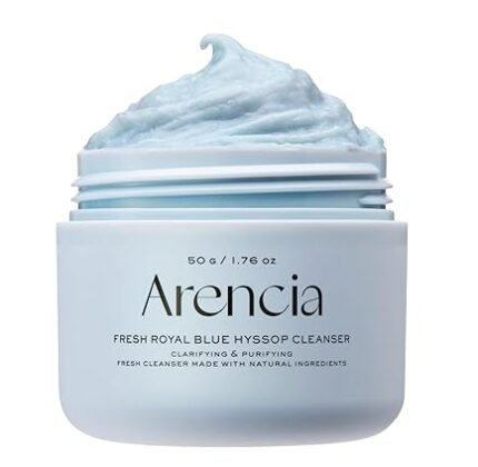 Arencia - Fresh Blue Hyssop Rice Mochi Cleanser - Crème nettoyante – 120 g