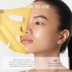 Arencia - Vitamin C Booster Sheet Mask - Masque en feuille – 5 pièces – Image 3
