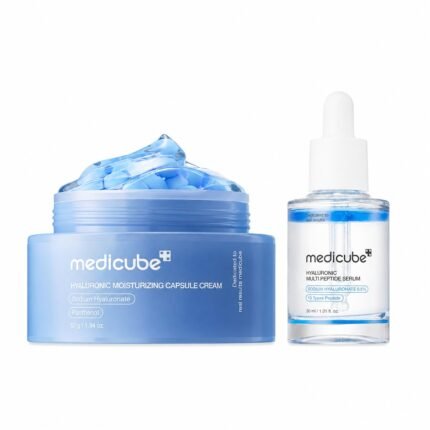 Medicube – Hyaluronic Moisture Duo  – Sérum et crème visage – Exclusive Kit