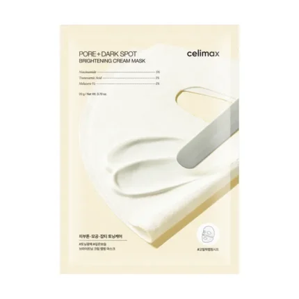 Celimax - Pore+Dark Spot Brightening Cream Mask - Masque Visage – 20g