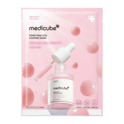 Medicube - PDRN Pink Vita Coating Mask - Masque pour visage – 22g