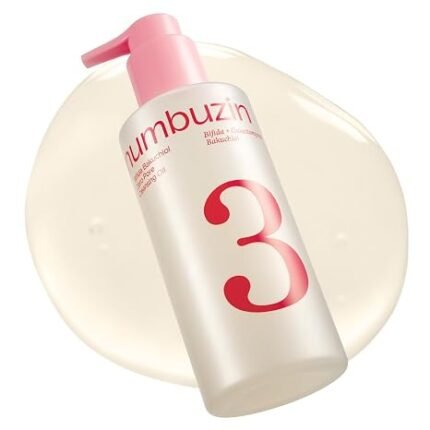 Numbuzin - NO.3 Bifida Bakuchiol Zero Pore Cleansing Oil - Huile nettoyante – 200ml