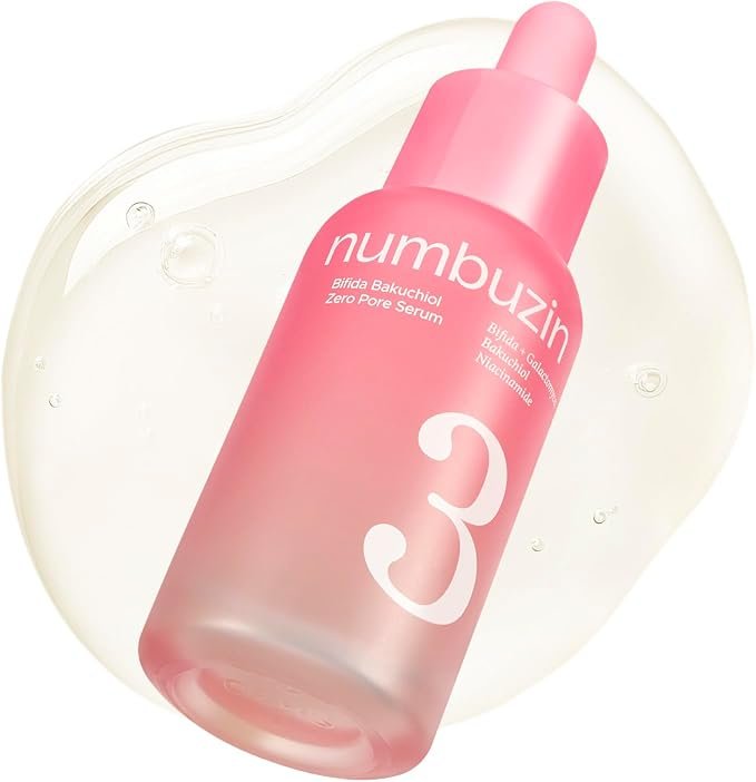 51JseuRw1FL._AC_SX679_ Numbuzin - NO.3 Bifida Bakuchiol Zero Pore Serum - Sérum visage – 30ml – Image 1