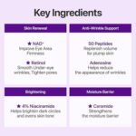 Numbuzin - NO.9 NAD+ Retinol Volumetox Eye Cream - Crème yeux – 10ml – Image 3