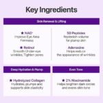 Numbuzin - NO. 9 NAD Bio Lifting-sil Full Face Pack Sheet - Masque pour visage – 4 pièces – Image 3