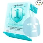 Numbuzin - NO.1 Pantothenic B5 Hyaluronic Active Clear Mask – Masque pour visage - 4 pièces