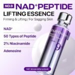 Numbuzin - NO.9 NAD+ Bio Lifting-Sil Essence - Essence pour visage – 50ml – Image 2