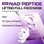 Numbuzin – NO. 9 NAD Bio Lifting-sil Full Face Pack Sheet – Masque pour visage – 20ml – Image 2