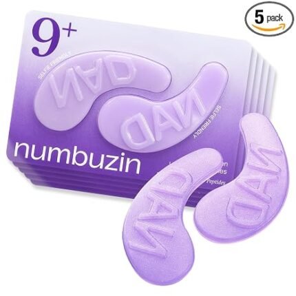 Numbuzin - NO.9 NAD+ Collagen Under Eye Patches - Patch pour les yeux – 8g